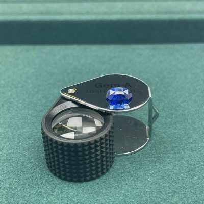 Blue sapphire Inclusion heated - BS1023