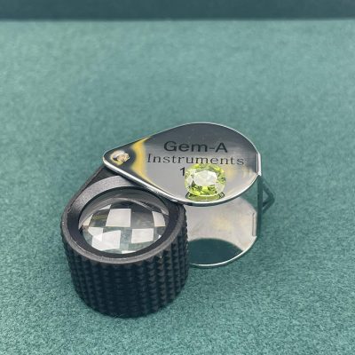 Green Sapphire Loupe clean heated - GS1002