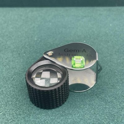 Tsavorite Eye clean heated - TSV1002