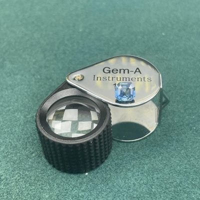 Teal sapphire Eye clean heated - TS1001