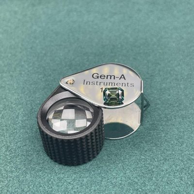 Teal sapphire Loupe clean 100% Natural - TS1002