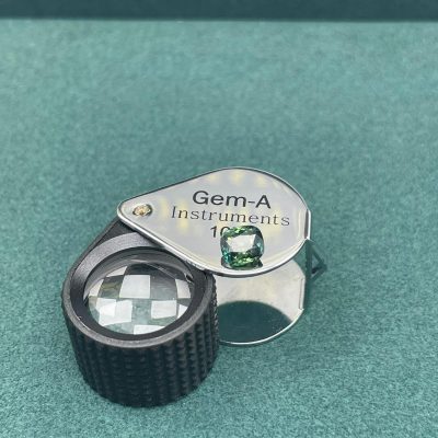 Teal sapphire Loupe clean 100% Natural - TS1004