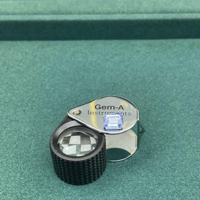 Blue sapphire Loupe clean 100% Natural - BS1009