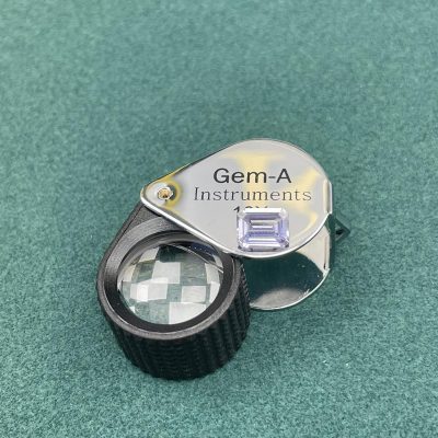 Blue sapphire Loupe clean heated - BS1010