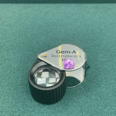 Purple sapphire Loupe clean 100% Natural - PPS1003
